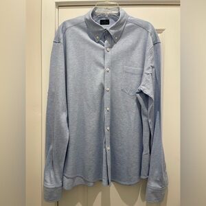 Paul & Shark Cotton Twill Shirt Long Sleeve Oxford Button Down Shirt XL - 17.5